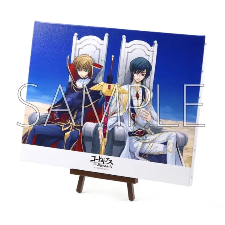 [BUNJANG] Code Geass Lelouch of the Rebellion Suzaku Original Art Canvas Poster Board (Sealed) / 미개봉) 코드기어스 반역의 를르슈 원화 아트보드 캔버스 포스터 스자쿠