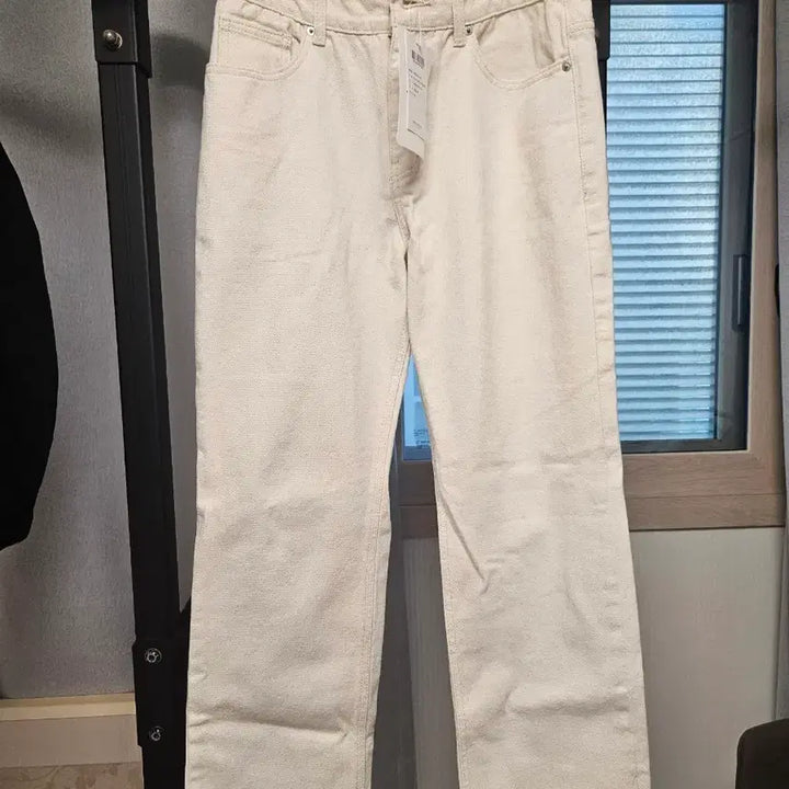 [BUNJANG] Order Archive Minimal Wide Jeans Natural Cream / 오더아카이브 Minimal wide jeans - 내츄럴크림진 28