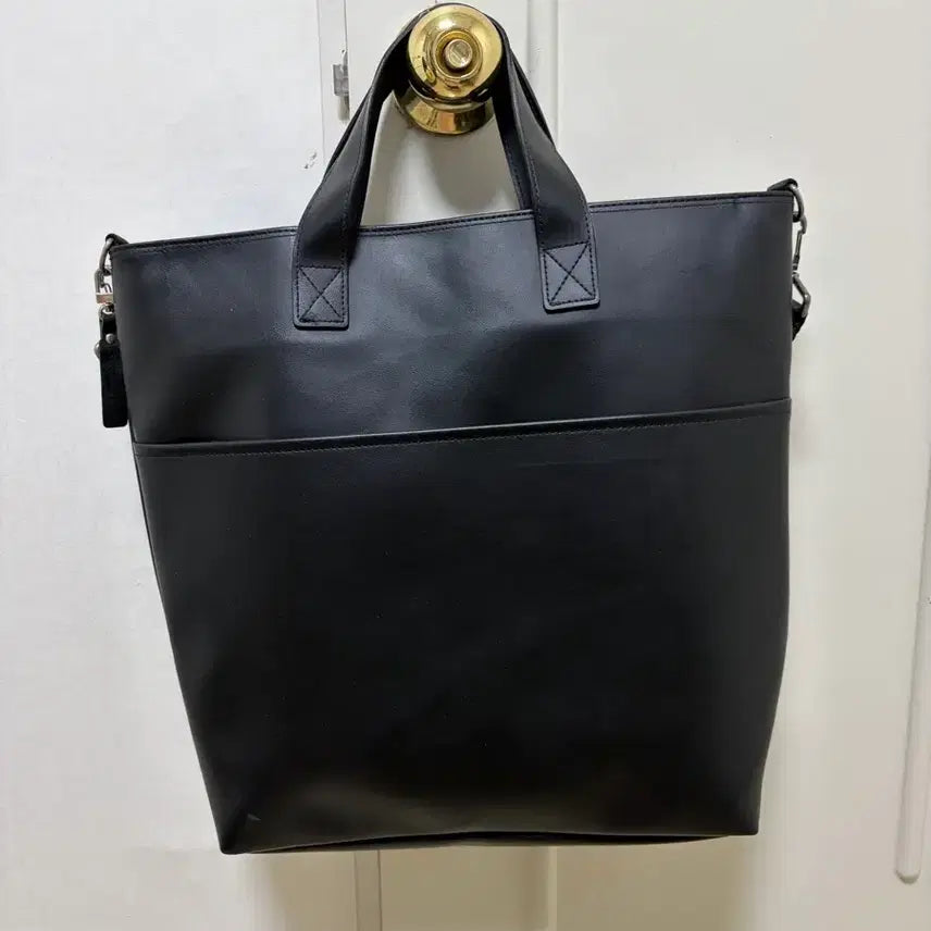 [BUNJANG] NATIONAL PUBLICITY Black Tote Bag / NATIONAL PUBLICITY 블랙 토트백