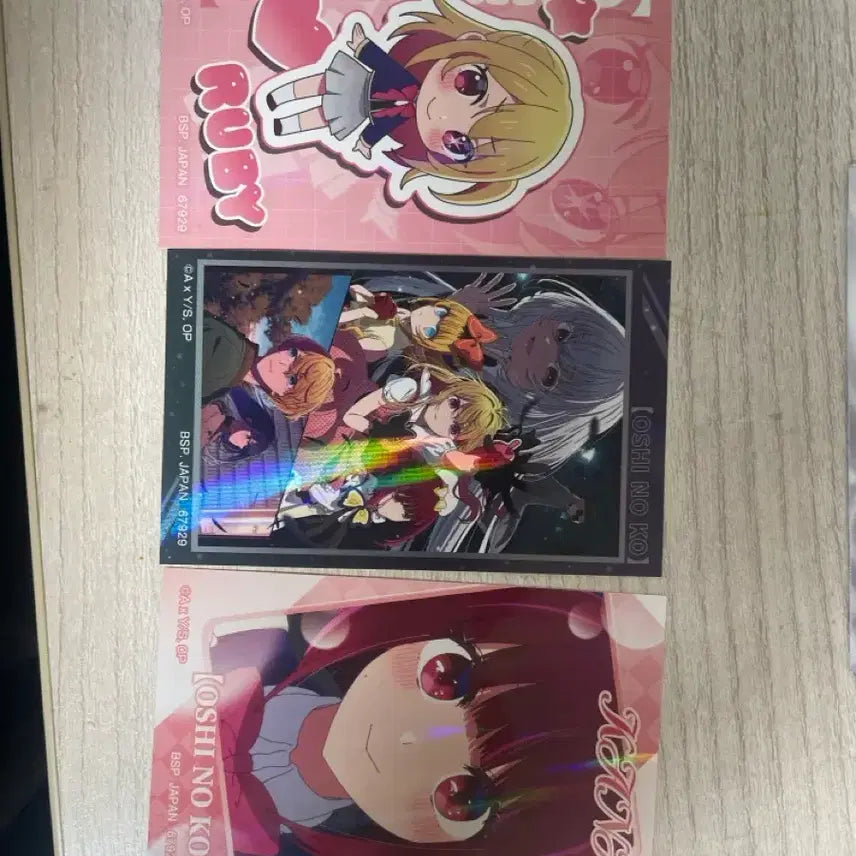 [BUNJANG] Oshi no Ko Ichiban Kuji Prize I Sticker Set (3 Sheets) / 최애의 아이 스티커