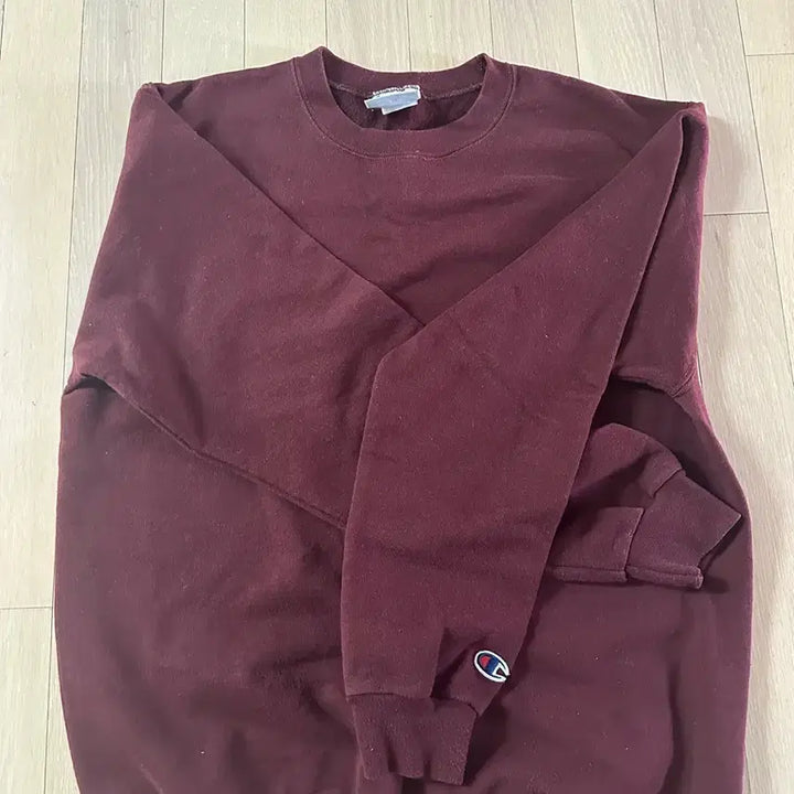 [BUNJANG] Champion Sweatshirt Burgundy M / 챔피온 맨투맨 버건디 m