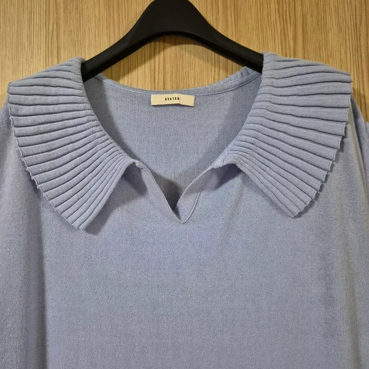 [BUNJANG] System Purple Knit Dress / 시스템 연보라 니트원피스