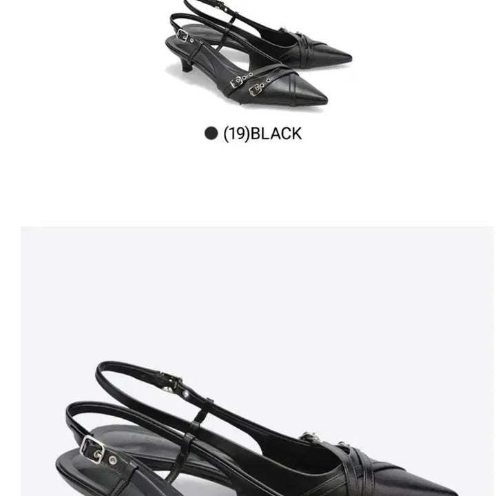 [BUNJANG] Shoopen Buckle Slingback Shoes / 슈펜 버클 슬링백