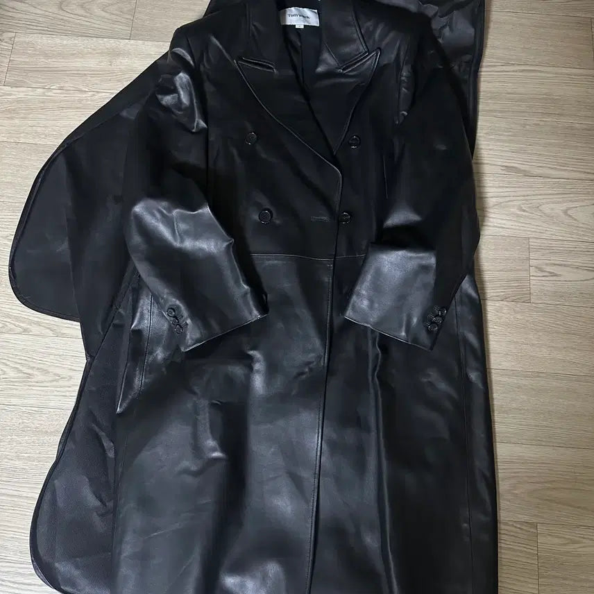 [BUNJANG] TONY WACK Napa Leather Coat / (m) 토니웩 나파 레더코트