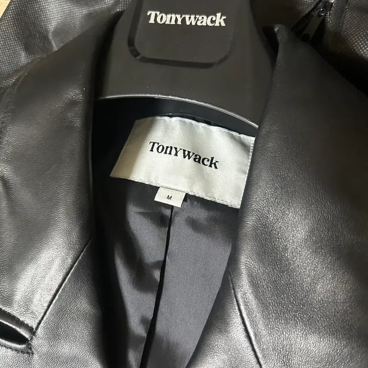 [BUNJANG] TONY WACK Napa Leather Coat / (m) 토니웩 나파 레더코트