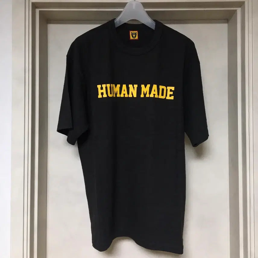 [BUNJANG] Human Made Classic Logo T-Shirt Black / 휴먼메이드 클래식 로고 티 반팔 블랙