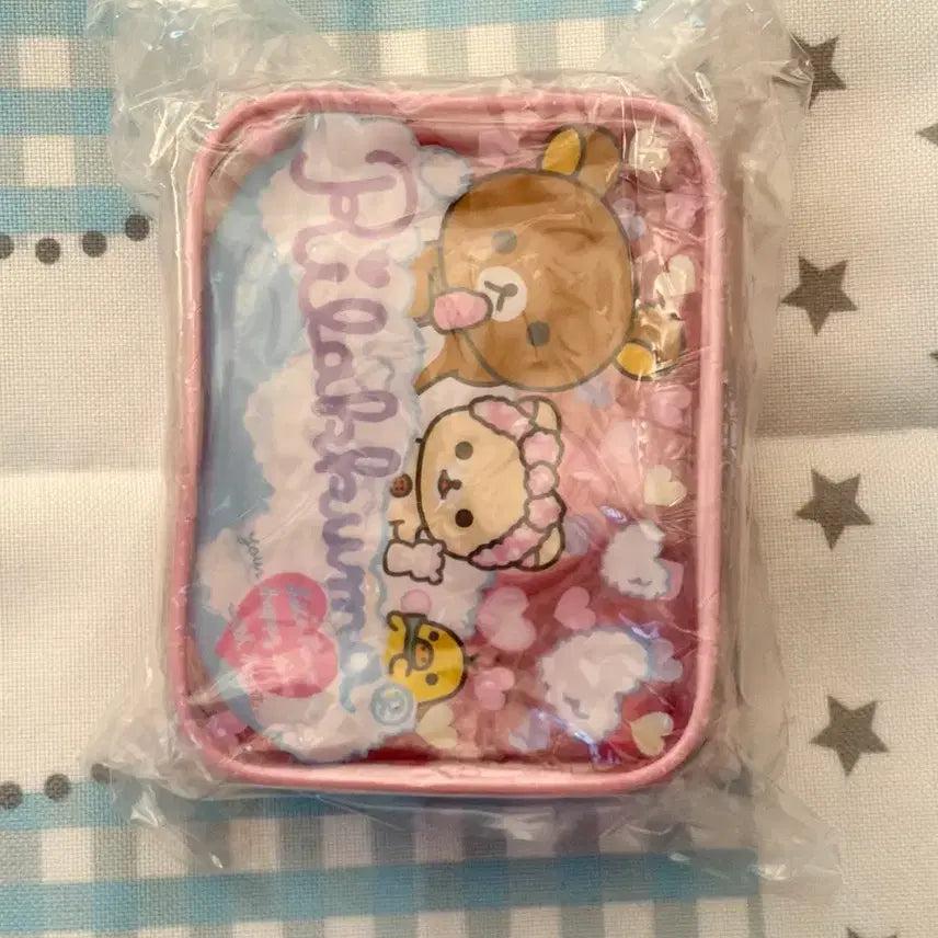 [SOLD OUT] 리락쿠마 여행 빗 거울 세트 트래블 파우치