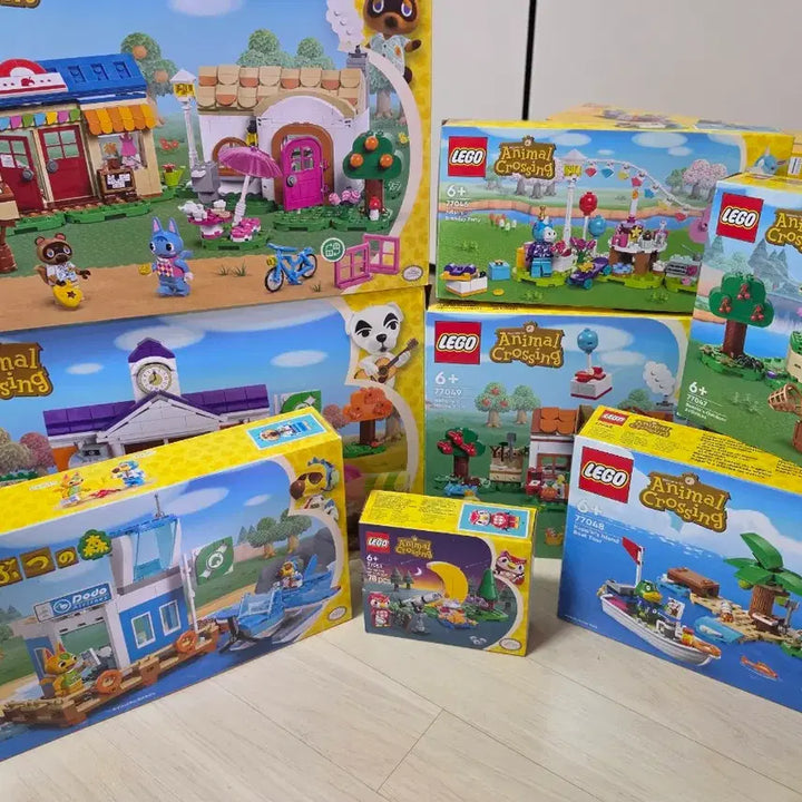 [BUNJANG] Lego Animal Crossing 8 Types Bundle / 레고 동물의숲 8종 일괄 조립후 보관