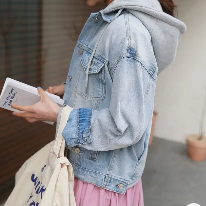 [BUNJANG] Light Wash Denim Jacket / 연청자켓