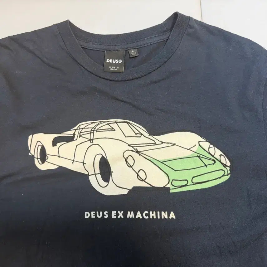 [BUNJANG] Deus Ex Machina Graphic T-Shirt / 데우스 엑스 마키나 반팔티 L 사이즈