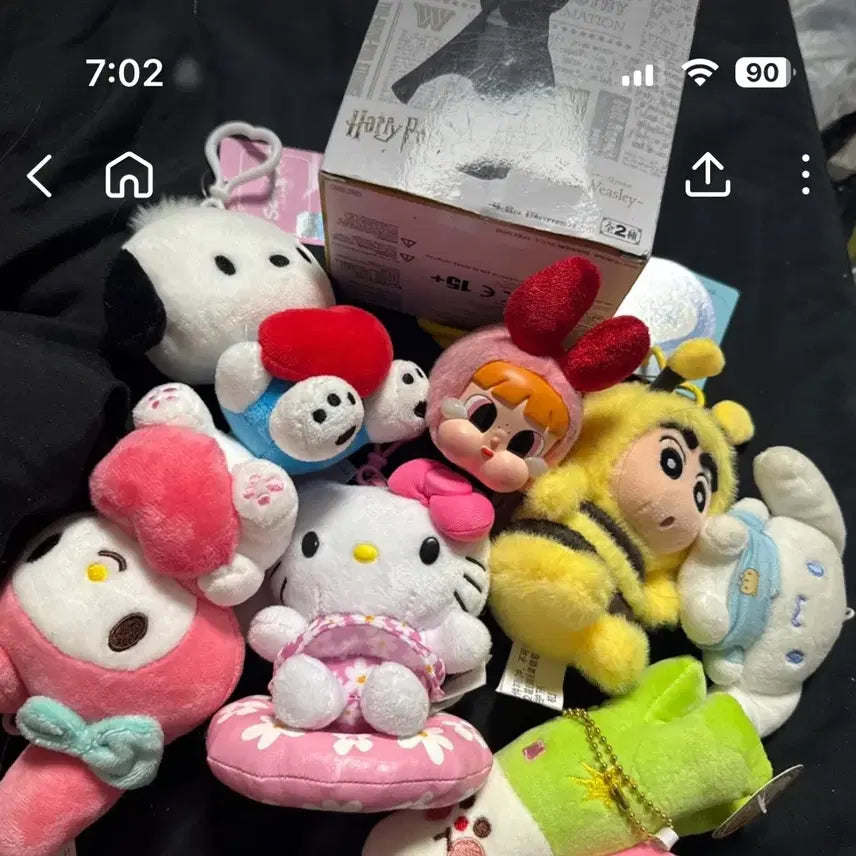 [BUNJANG] Character Doll Keyring Collection / 캐릭터 인형 키링 모음전