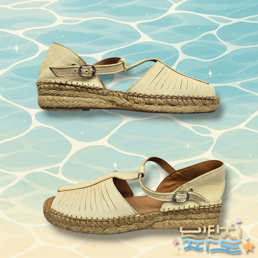 [BUNJANG] Nakeyees Tana Vanilla Sandals 240 / 240 나귀사 스페인 타나 바닐라 샌들