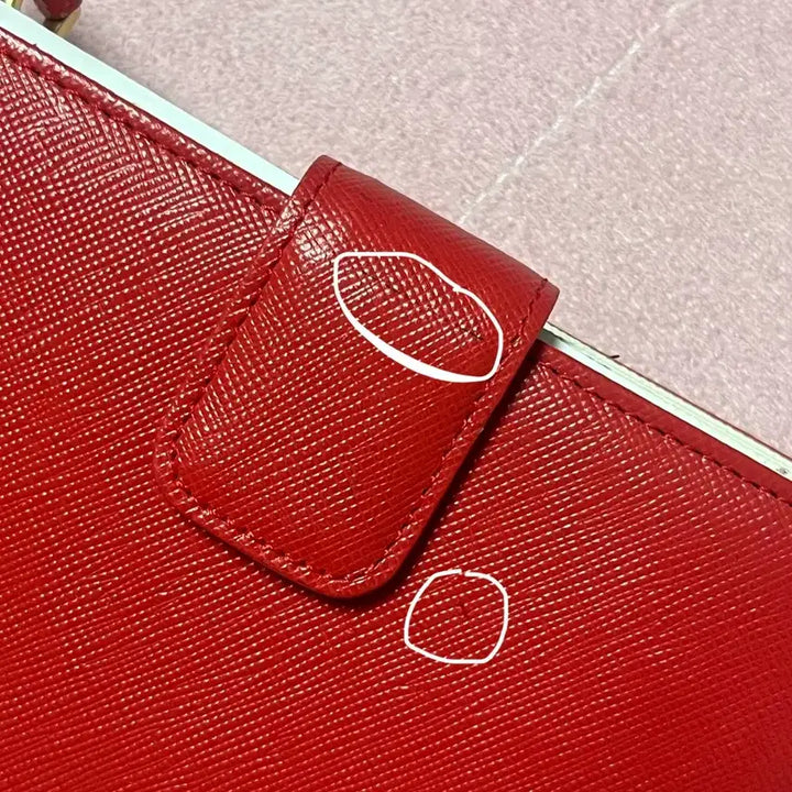 [BUNJANG] Vivienne Westwood Red Bifold Wallet / 비비안 반지갑