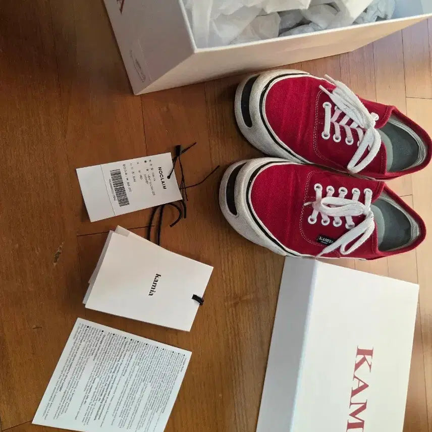 [BUNJANG] KAMIYA Hak Vulcanized Sneakers / KAMIYA 카미야 하크 벌커나이즈 스니커즈 [42][275]