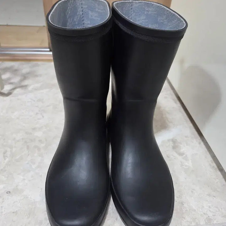 [BUNJANG] Black Matte Rain Boots / 블랙 무광 레인부츠 장화