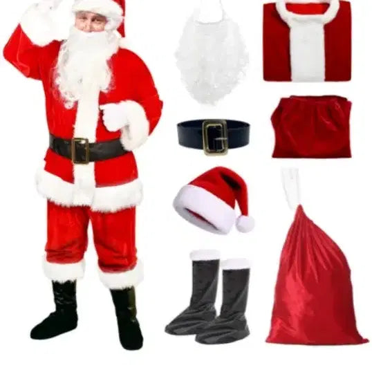[BUNJANG] Santa Claus Full Costume Set Rental / [최저가급/가성비] 산타 의상 풀세트 대여 상세설명 꼭 읽어주세요
