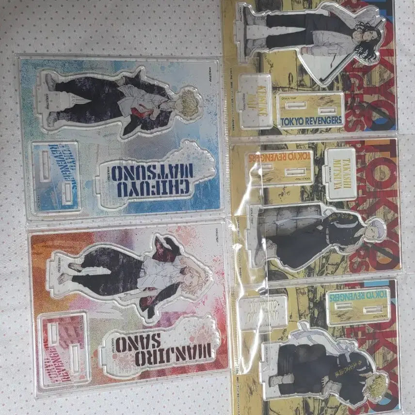 [BUNJANG] Tokyo Revengers Original Art Acrylic Standee Set / 도리벤 원화 아크릴 (도쿄 리벤져스)