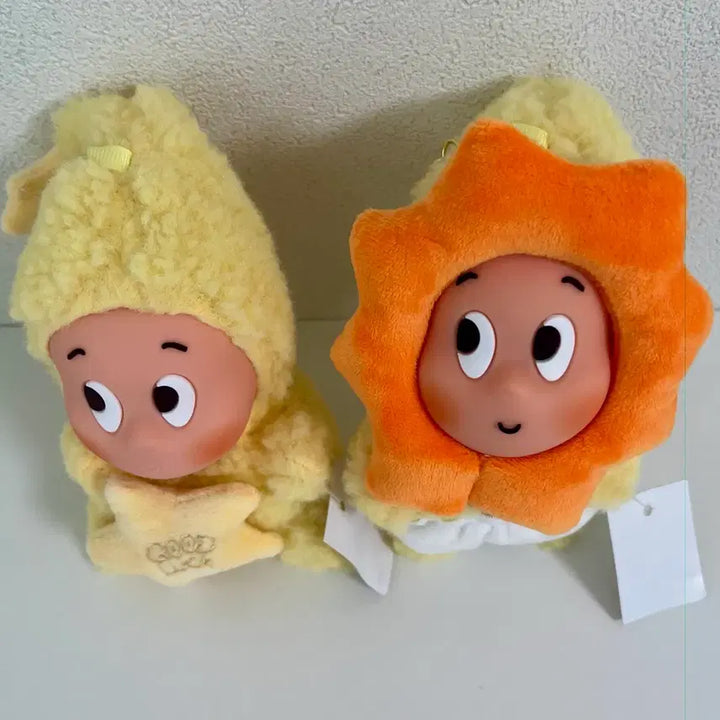 [BUNJANG] Twinkle Twinkle Star Plush Keychain Bundle Set / 트윙클 트윙클 (작은별 인형 키링) 2개 일괄 판매