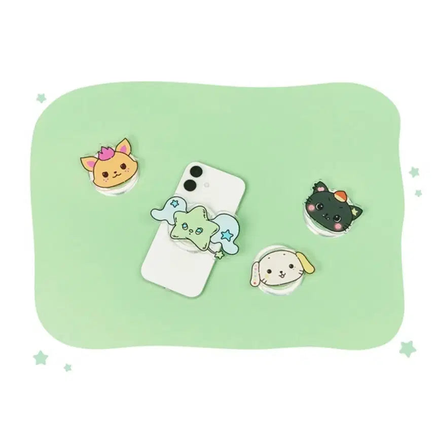 [BUNJANG] NCT WISH Riku Wish Doll Kuri Grips Tok Smart Tok Resin Keyring Bundle Set (Sealed) / (일괄,미개봉) 엔시티위시 리쿠 위시돌 쿠리 그립톡 스마트톡 레진키링