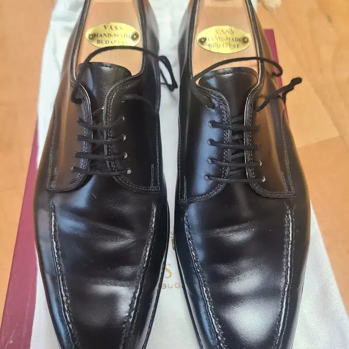 [BUNJANG] Vass Ugolini Last U-Tip Derby Shoes Black Size 39.5 / Vass 바쉬 우골리니 라스트 유팁더비 39.5