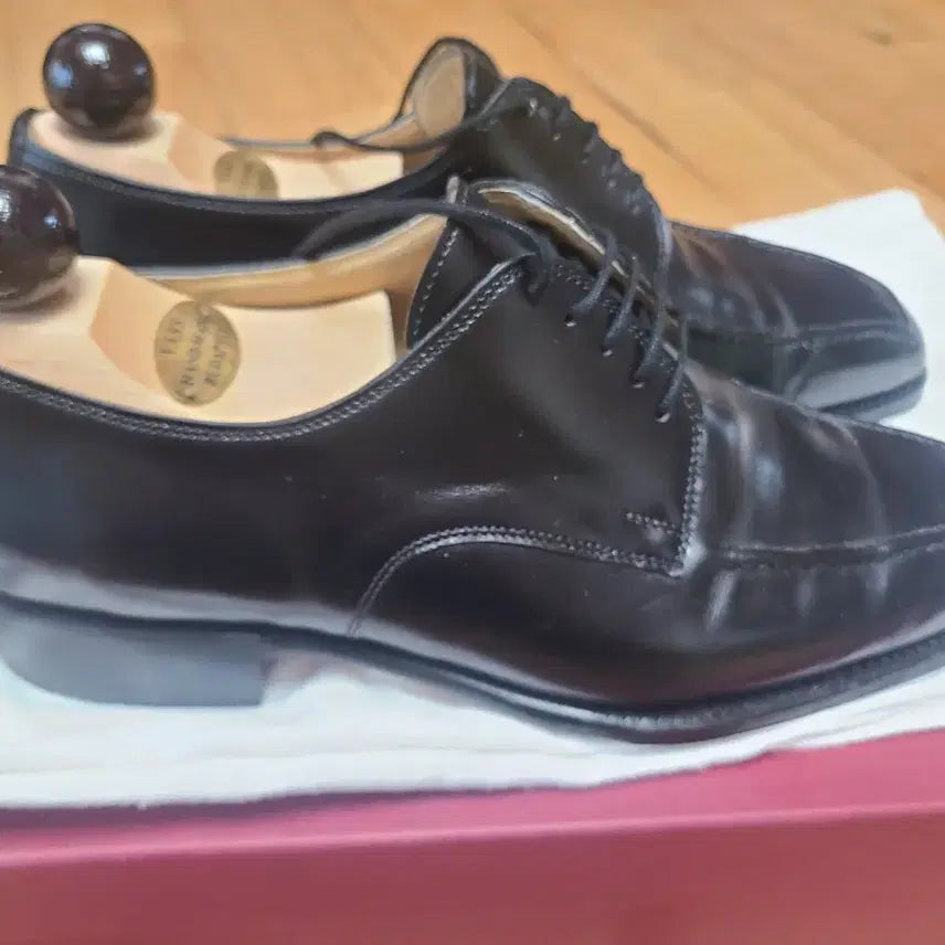 [BUNJANG] Vass Ugolini Last U-Tip Derby Shoes Black Size 39.5 / Vass 바쉬 우골리니 라스트 유팁더비 39.5