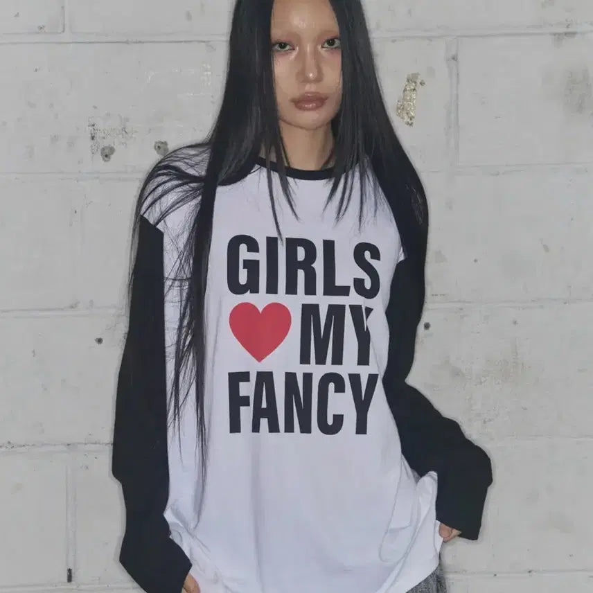 [BUNJANG] Fancy Club Long Sleeve T-shirt / 팬시클럽 롱슬리브