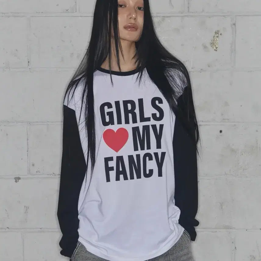[BUNJANG] Fancy Club Long Sleeve T-shirt / 팬시클럽 롱슬리브