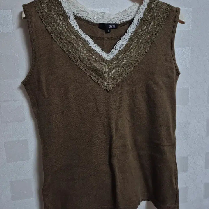 [BUNJANG] Vintage Mori Girl Lace Layered Camisole / 빈티지 모리걸 하구미 레이스 레이어드 나시