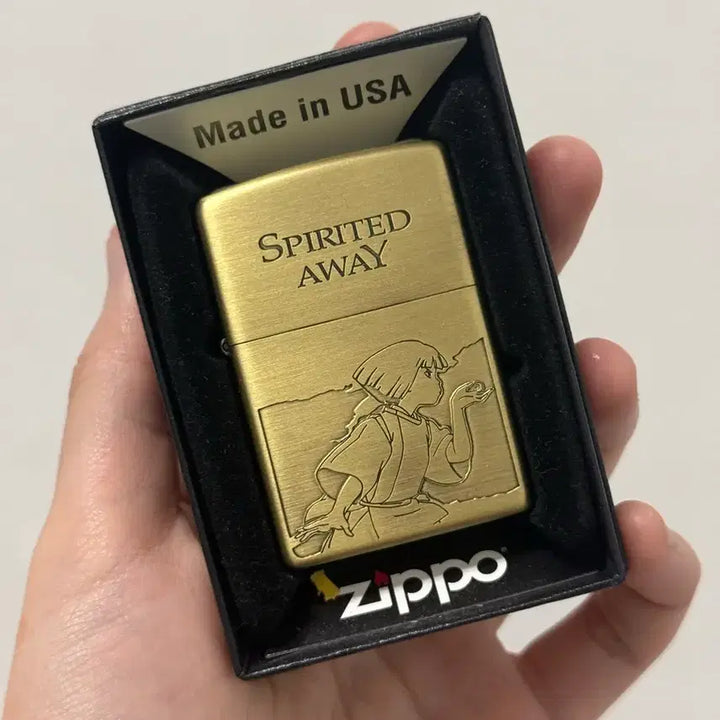 [BUNJANG] Studio Ghibli Spirited Away Haku Zippo Lighter / 지브리 지포라이터 센과 치히로의 행방불명 하쿠 지포라이터 판매합니다
