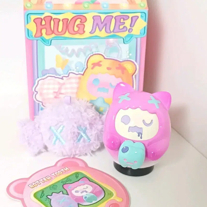 [BUNJANG] Ghost Bear Hug Me Gacha Figure Shinwoo Artist / 고스트베어 허그미 가챠 피규어 신우 작가