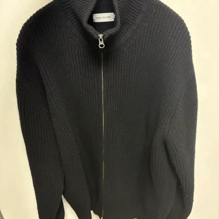 [BUNJANG] Steady Everywear Wool Cashmere Zip-Up Cardigan / 스테디에브리웨어 울캐시미어 집업 가디건(2)