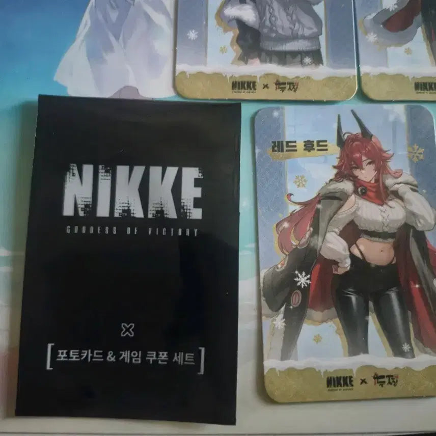 [BUNJANG] Niki Duu Jjim Photocard / 니케 두찜 콜라보 포토카드