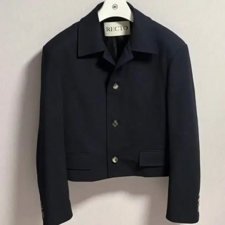 [BUNJANG] RECTO 23SS Short Jacket Black Size M / 23ss 렉토 숏자켓 m사이즈