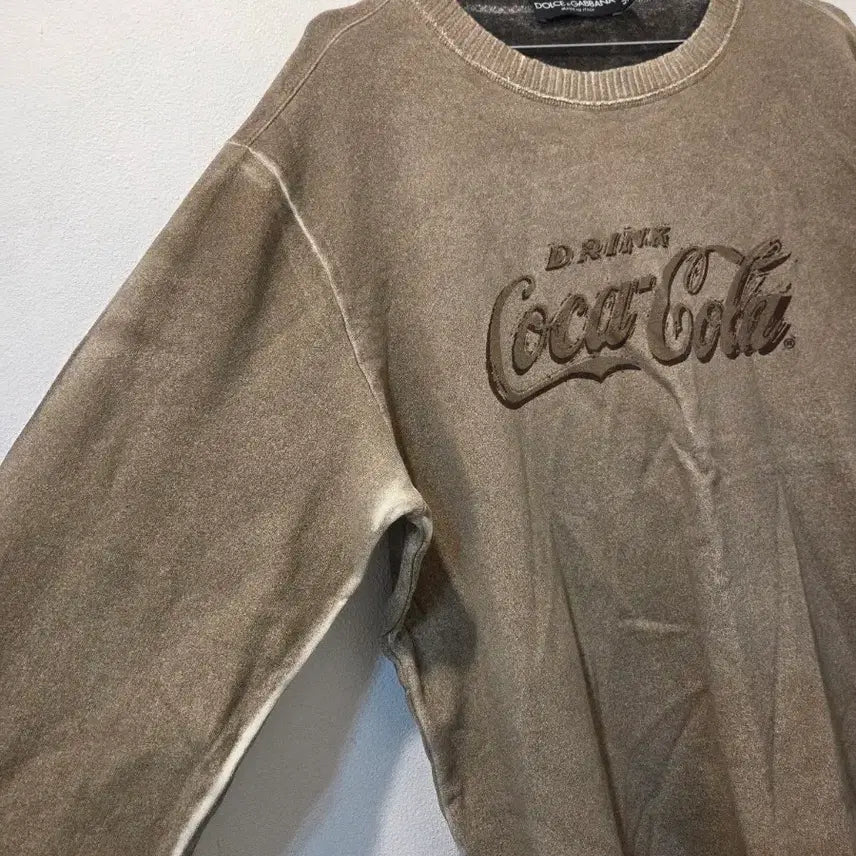 [BUNJANG] Dolce &amp; Gabbana Coca-Cola Collaboration Sweatshirt T-Shirt / 돌체앤가바나 코카콜라 맨투맨 티셔츠