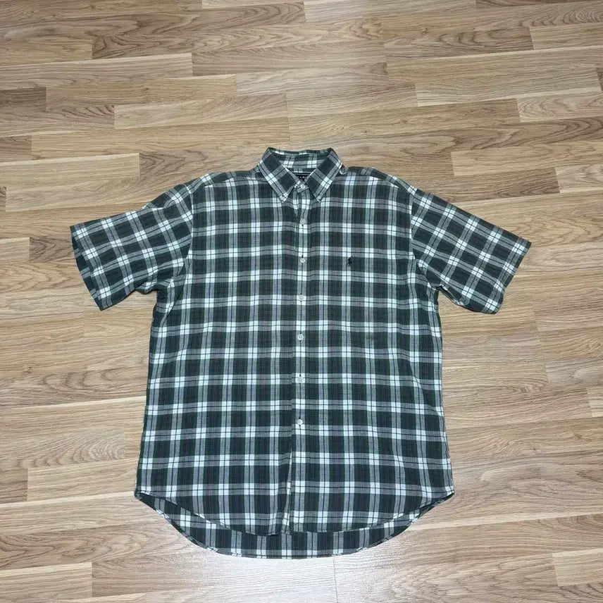 [BUNJANG] Polo Ralph Lauren Vintage Check Shirt Green L / [폴로 랄프 로렌] 폴로 빈티지 체크 셔츠 L