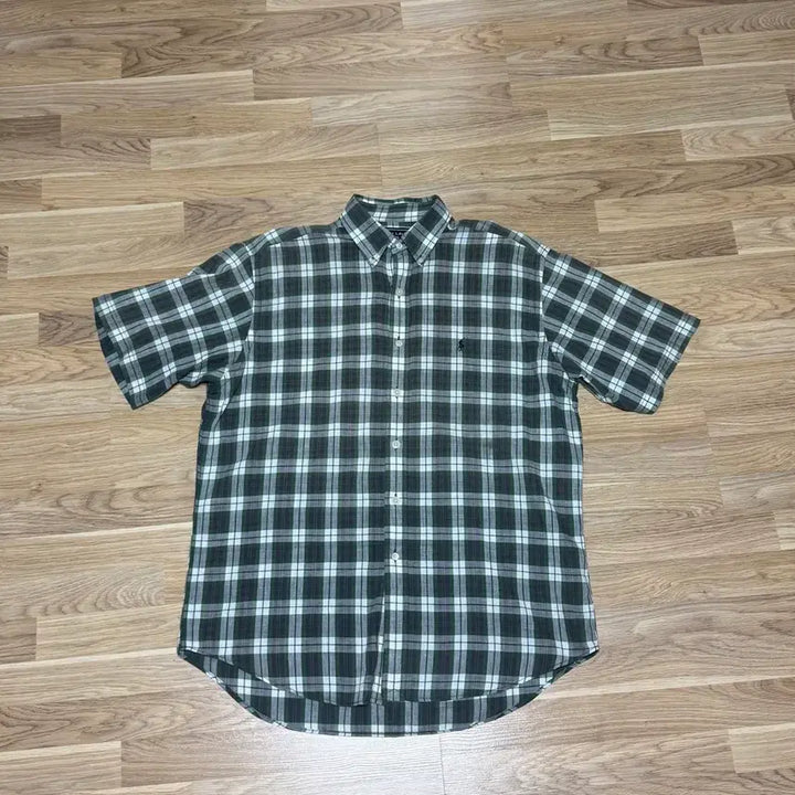 [BUNJANG] Polo Ralph Lauren Vintage Check Shirt Green L / [폴로 랄프 로렌] 폴로 빈티지 체크 셔츠 L