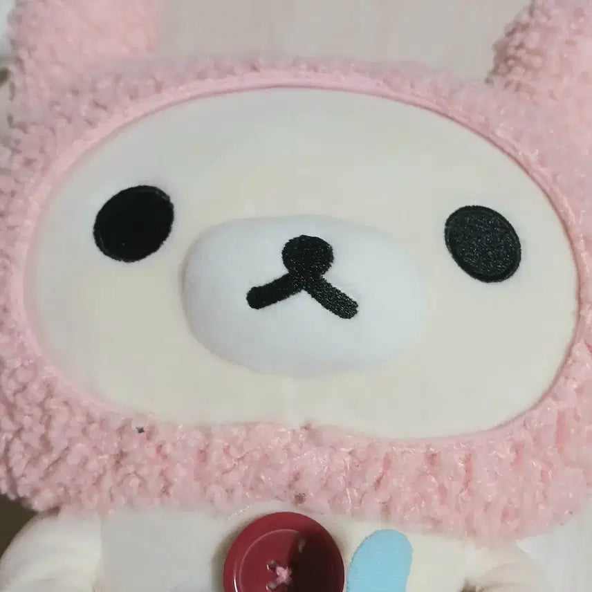 [BUNJANG] San-X Rilakkuma Strawberry Usagi Plush Toy / 고전) 코리락쿠마 봉제 인형 딸기 우사기