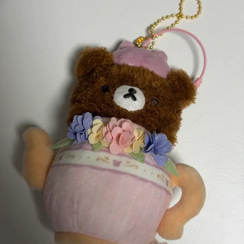 [BUNJANG] San-X Rilakkuma Teatime Ring Doll / [급전, 최종가격] 산엑스 리락쿠마 티타임 고리인형