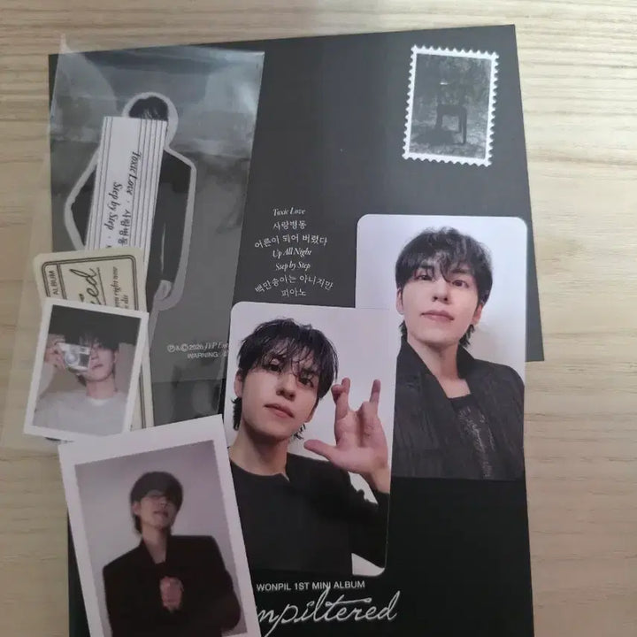 [BUNJANG] DAY6 Wonpil 1st Mini Album Unpiltered Photobook Version (Unsealed) / 원필 미니 1집 Unpiltered 개봉 앨범 판매