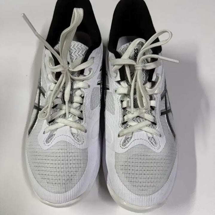 [BUNJANG] ASICS Netburner Ballistic FF 4 White Sneakers / 아식스 넷버너 발리스틱 FF4 화이트 운동화