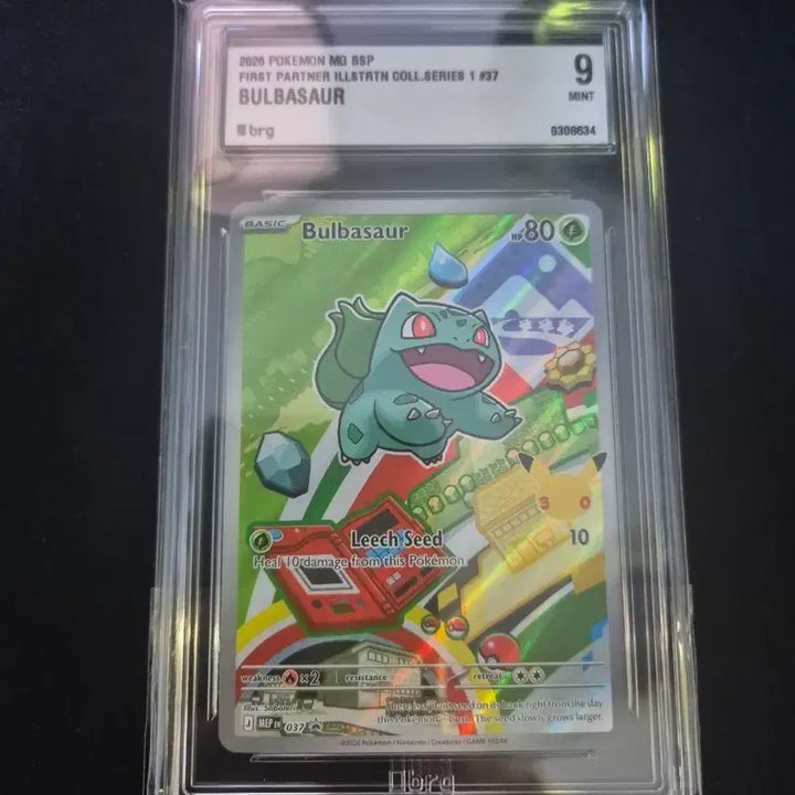 [BUNJANG] Pokemon 30th Anniversary North America First Partner Venusaur Trading Card (PSA 9 Mint) / 포켓몬카드 북미 퍼스트파트너 30주년 이상해씨 brg9