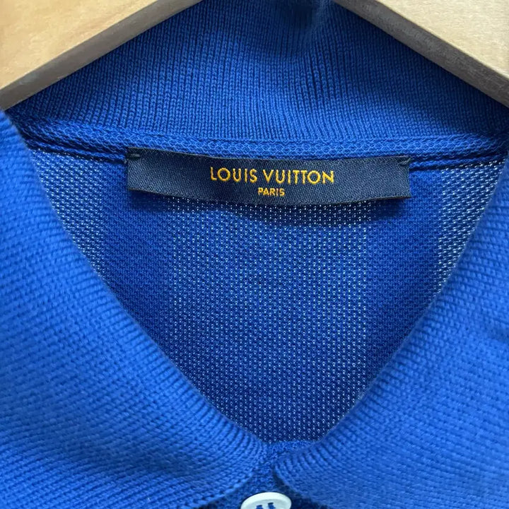 [BUNJANG] Louis Vuitton LV Logo Polo T-Shirt / [L]루이비통 LV로고 pk 카라티