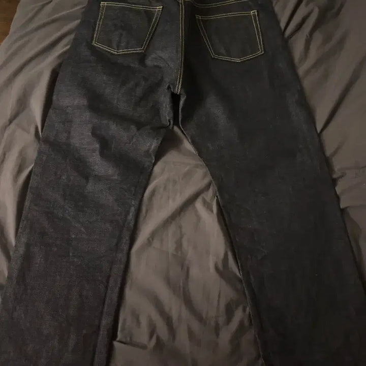 [BUNJANG] Uniform Bridge Selvedge Denim Pants (32-34) / 유니폼브릿지 셀비지 데님팬츠 32-34