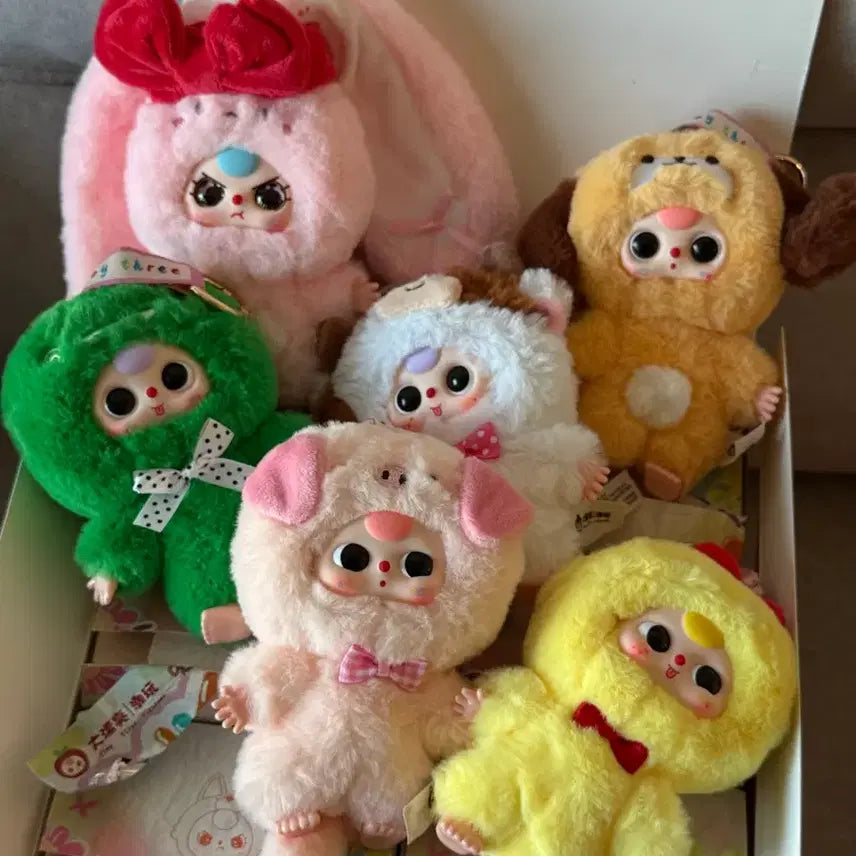 [BUNJANG] Baby3 Mini Animal Series Plush Toy Full Box New / 베이비쓰리 인형 미니 동물 시리즈 풀박스 새제품
