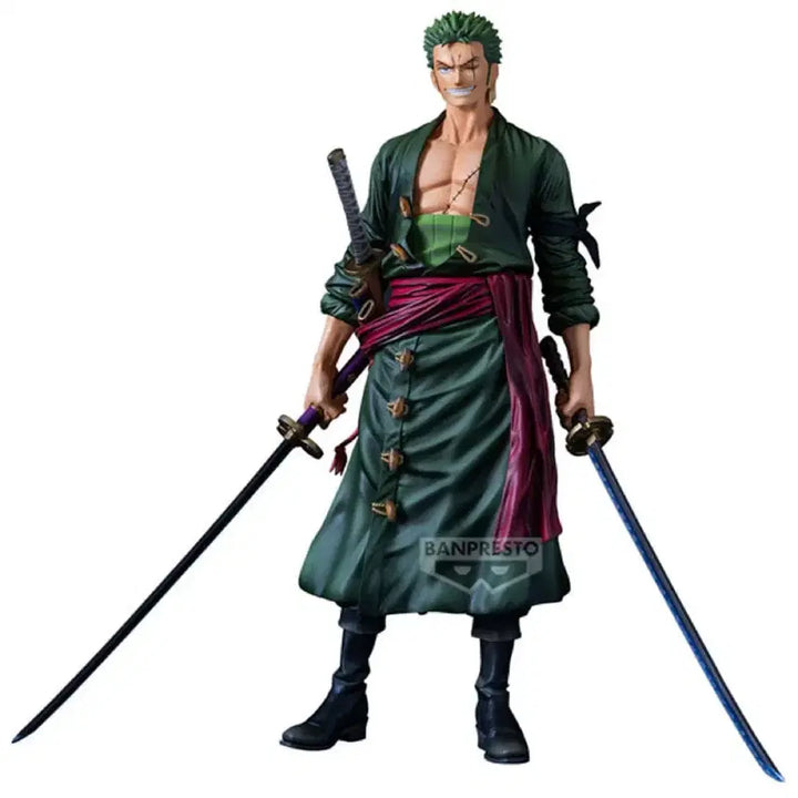 [BUNJANG] Banpresto One Piece Roronoa Zoro THE BRUSH Figure / 반프레스토 원피스 프리미엄 롤로노아 조로 THE BRUSH