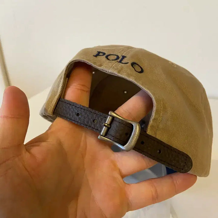 [BUNJANG] Polo Ralph Lauren Beige Baseball Cap / 폴로 랄프로렌 베이지 볼캡