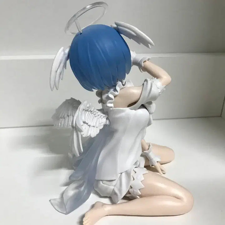 [BUNJANG] Re:Zero Angel Rem Figure by Bandai Banpresto / [리제로 천사 렘 피규어] 반다이 반프레스토 릴렉스 엔젤 람 아크릴 인형