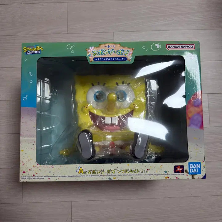 [BUNJANG] Ichiban Kuji SpongeBob SquarePants Prize A Soft Vinyl Light Figure (Sealed) / 제일복권 스폰지밥 A상 소프비 라이트 피규어 미개봉 판매합니다