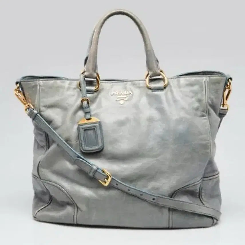 [BUNJANG] Prada Vitello Shine Leather Tote Bag / 프라다 비텔로 샤인 레더 토트백