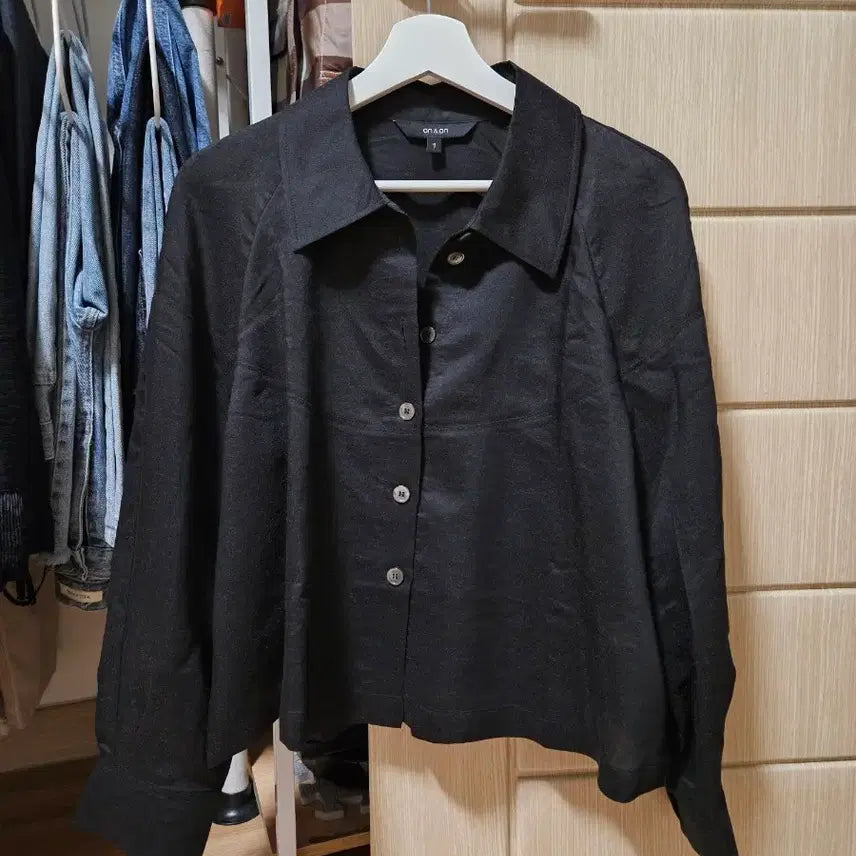 [BUNJANG] On &amp; On Summer Shirt Black / 온앤온 썸머 셔츠